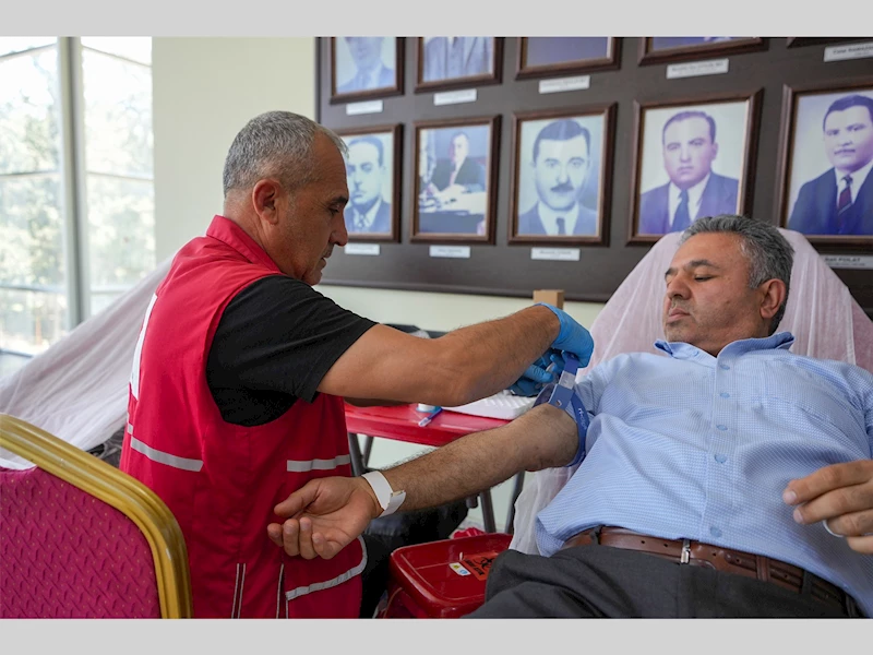 TARSUS BELEDİYESİ’NDEN ORAK HÜCRE ANEMİSİNE DİKKAT ÇEKEN KAN BAĞIŞI ETKİNLİĞİ
