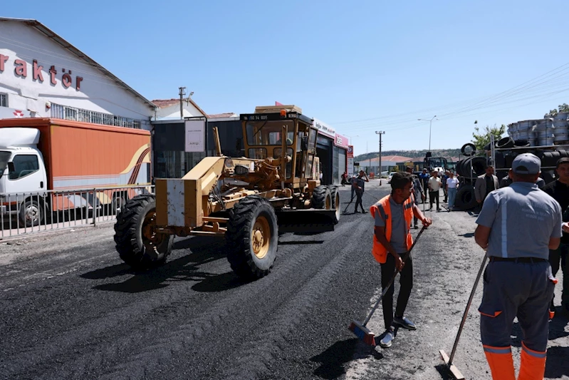 Nevşehir Belediyesi’nden Sanayi’de Asfalt Çalışması