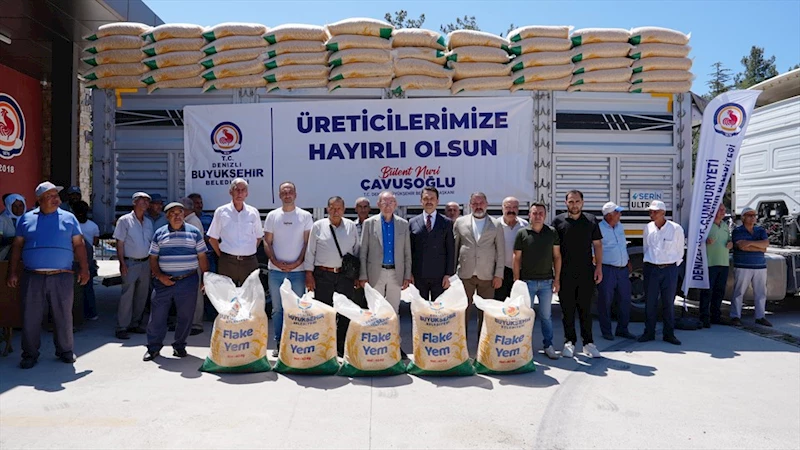 Denizli Büyükşehir’den küçük aile işletmelerine can suyu