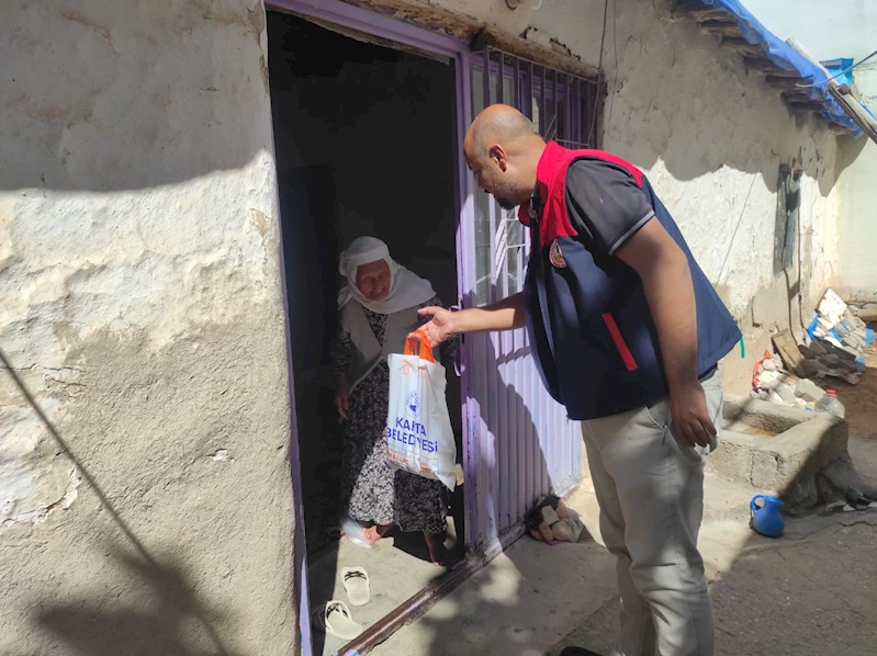 Kahta Belediyesinden Kalplere Ulaşan Bayram Hediyesi