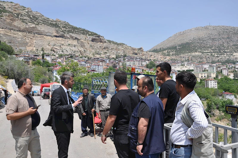 Belediye Başkanımız Mustafa Bozcu Kurban Pazarını Ziyaret Etti