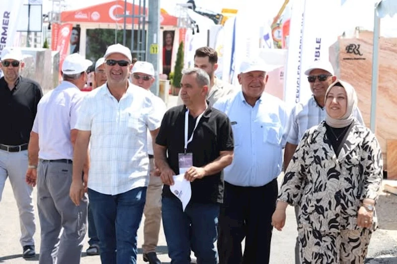 Mermerin Başkenti İscehisarımız Üretim Gücüyle Afyonkarahisar Blok Mermer Fuarına Damga Vuruyor.