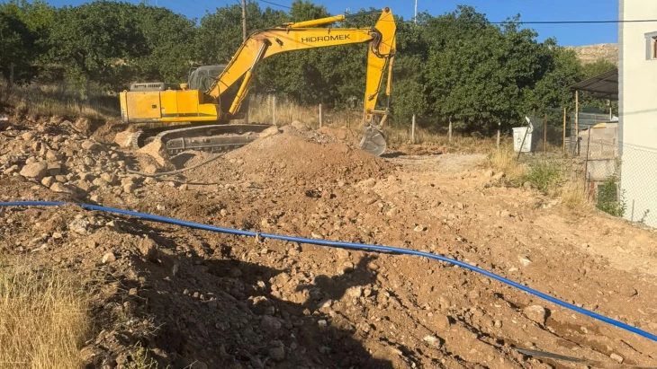 Çemişgezek Hastane yolu imar çalışmaları devam ediyor