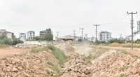 Kepez’in Demirel Mahallesi’nde dere ıslah çalışması