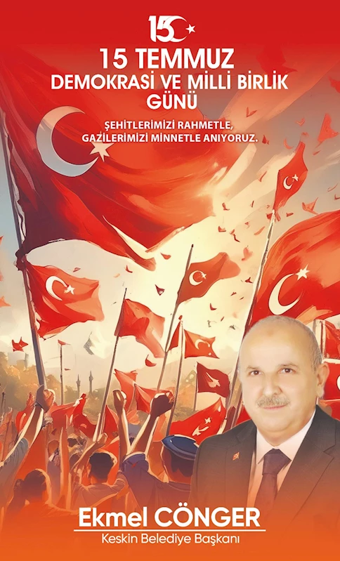 KESKİN BELEDİYE BAŞKANI EKMEL CÖNGER