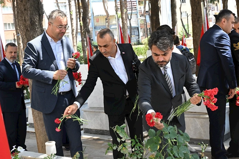 Manisalı Şehitler Dualarla Anıldı