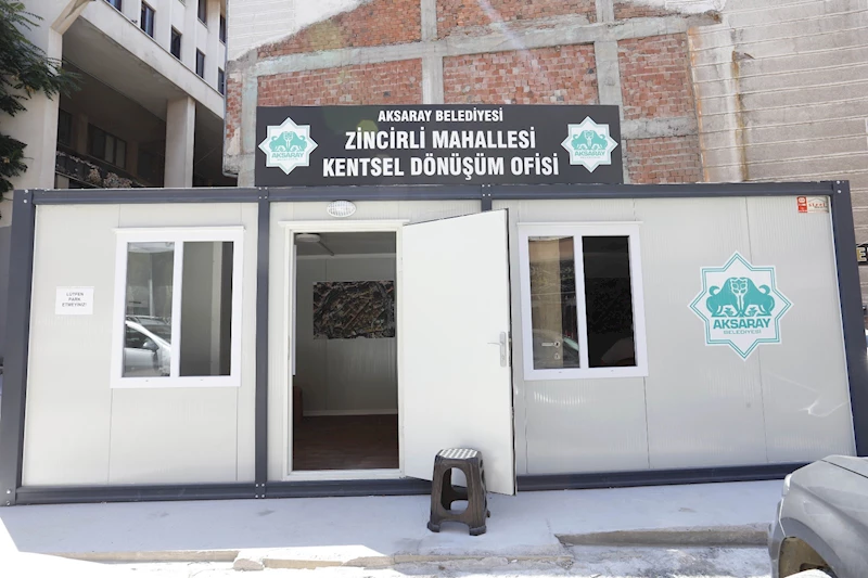 ZİNCİRLİ MAHALLESİ’NDE KENTSEL DÖNÜŞÜM BAŞLIYOR