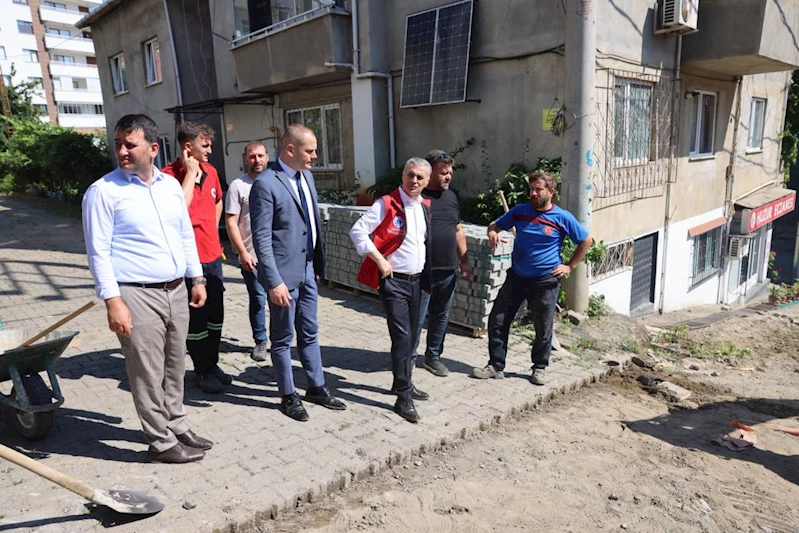 BAŞKANIMIZ DEVAM EDEN ÇALIŞMALARI YERİNDE İNCELEDİ