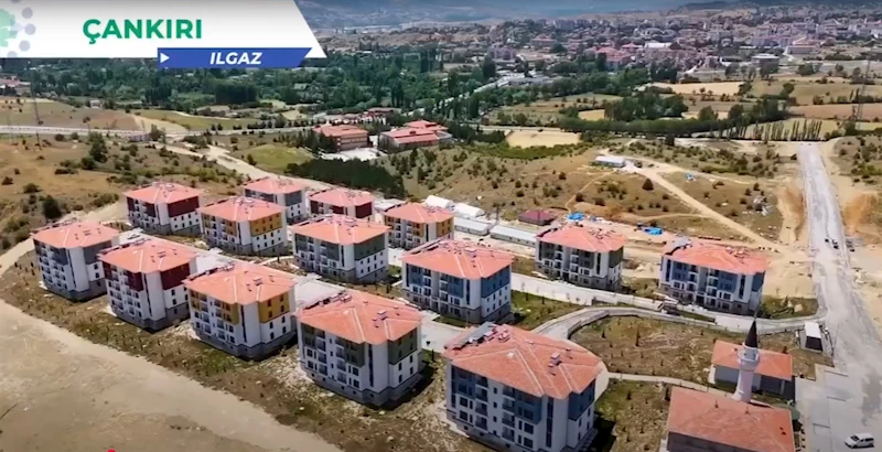 Ilgaz TOKİ Konutlarının Anahtar Teslimi Başlamıştır