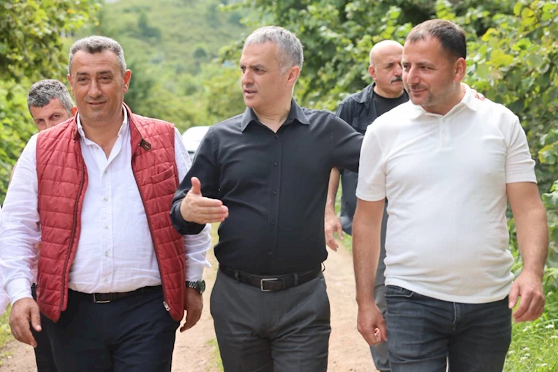 BAŞKANIMIZ İKİSU MAHALLESİNDEKİ ÇALIŞMALARI YERİNDE İNCELEDİ