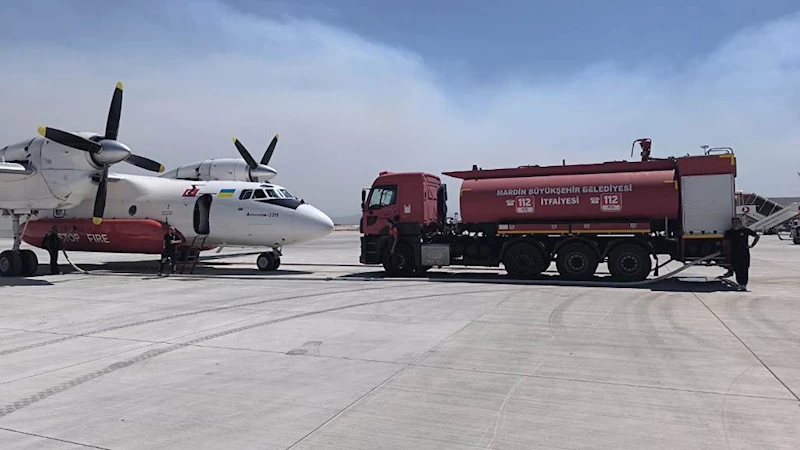 Mardin Büyükşehir’den Hatay’daki Orman Yangınına Destek