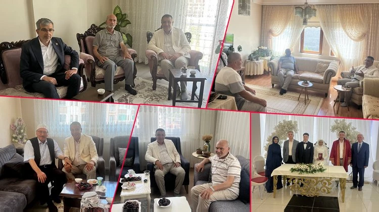 BAŞKANIMIZ, HACI ZİYARETİNDE BULUNDU, NİKAH KIYDI