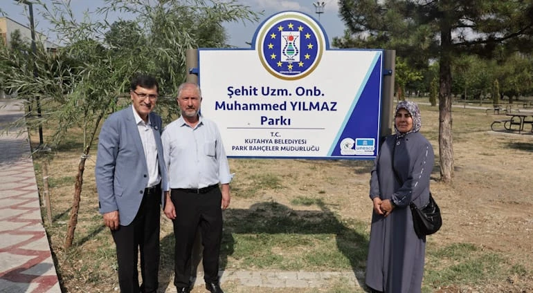 AZİZ ŞEHİTLERİMİZİN İSİMLERİ KÜTAHYA’MIZIN DÖRT BİR YANINDA YAŞATILIYOR