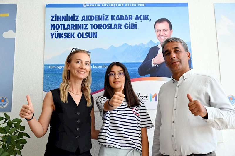Aydıncık LGS 1.’Si Büyükşehir’in Kurs Merkezi’nden Çıktı
