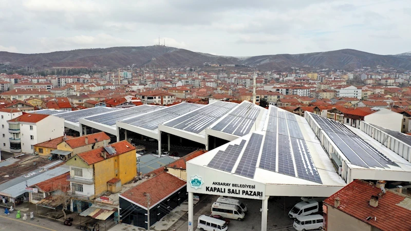 AKSARAY BELEDİYESİ GES TESİSİYLE 2025’TE DE ENERJİ ÜRETİYOR, BÜTÇESİNE KATKI SAĞLIYOR