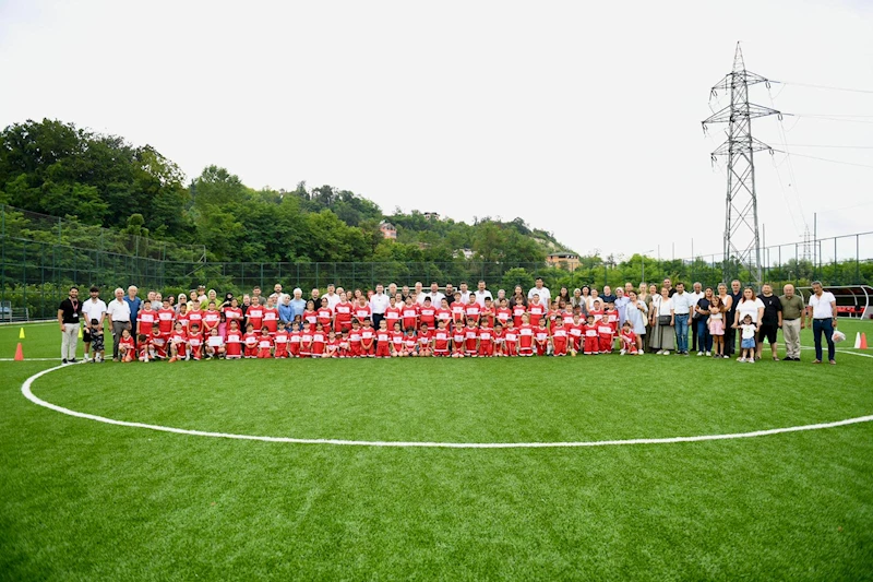AVRUPA SPOR ŞEHRİNDE YAZ FUTBOL OKULU SONA ERDİ