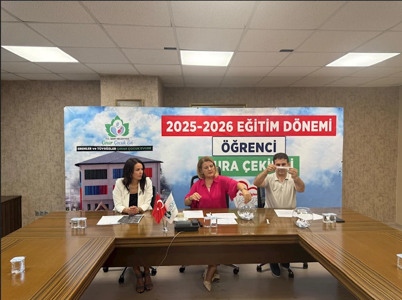 ÇINAR ÇOCUK EVLERİ’NDE KURA TAMAMLANDI