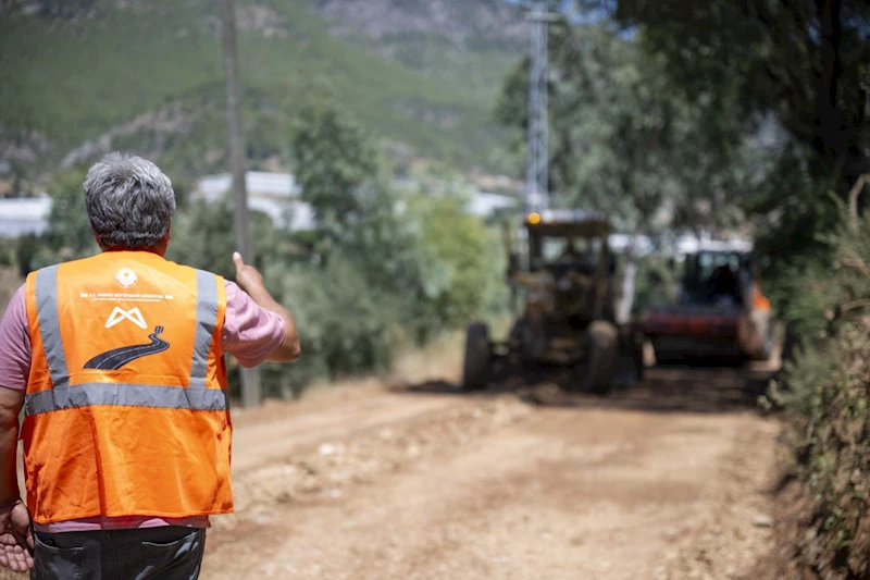 Anamur Gercebahşiş’in Yol Çilesi Büyükşehir’le Sona Erdi