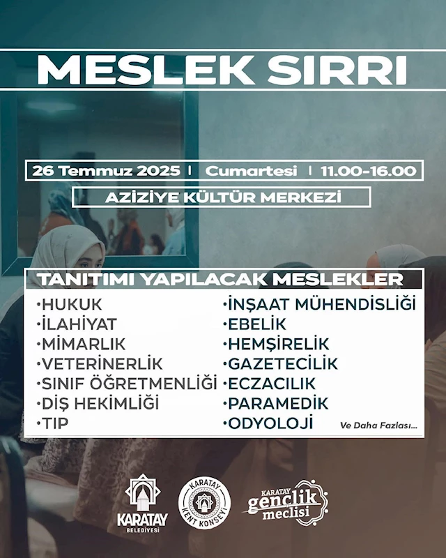 KARATAY’DAN ÜNİVERSİTE TERCİH SÜRECİNDE GENÇLERE DESTEK