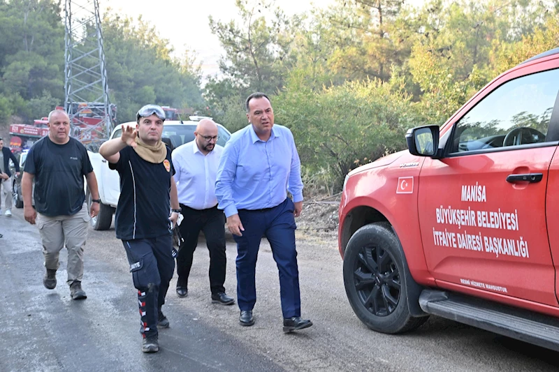 Büyükşehir’den Kayapınar Yangınına Müdahale
