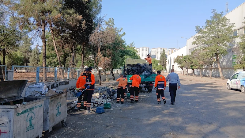 ŞEHİTKAMİL’DEN TEMİZLİK SEFERBERLİĞİ DEVAM EDİYOR
