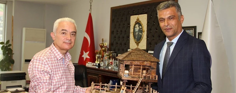 KIRKLARELİ VALİSİ HEMŞEHRİMİZ UĞUR TURANDAN BELEDİYE BAŞKANLIĞIMIZA ZİYARET