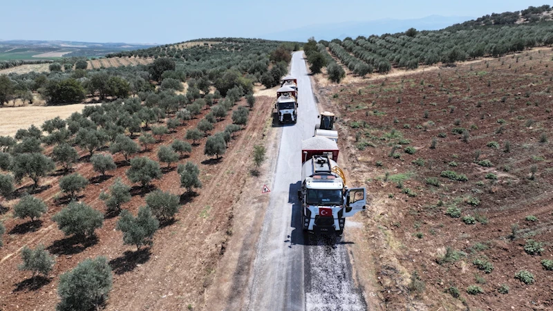 Manisa’da Öncelik Güvenli Ulaşım: İlçelerde Asfalt Seferberliği