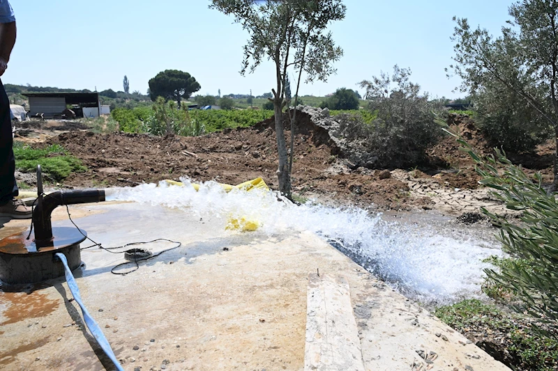 Büyükşehir’den Tiyenli Mahallesi’ne Yeni İçme Suyu Sondajı
