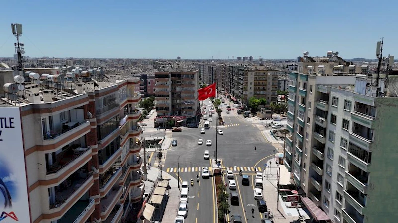 Büyükşehir, Tarsus Cetvel Köprüsü Kavşağı’nı Modern Hale Getirdi
