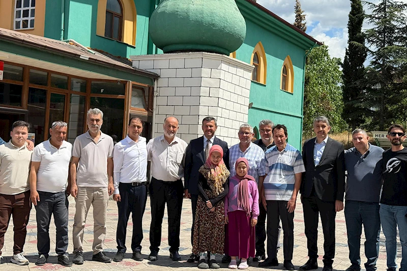 Başkan Çetinkaya, Aydınlıkevler Mahallesinde Hemşehrilerimizde Bir Araya Geldi
