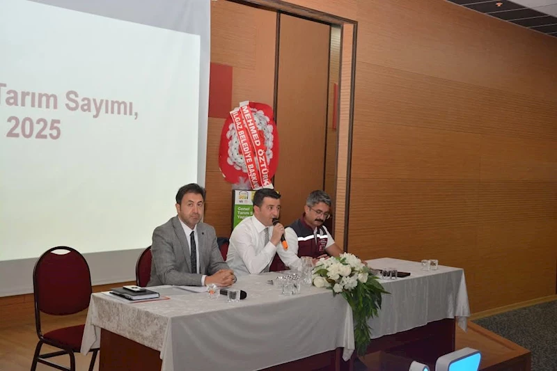 Genel Tarım Sayımı Toplantısı Yapıldı