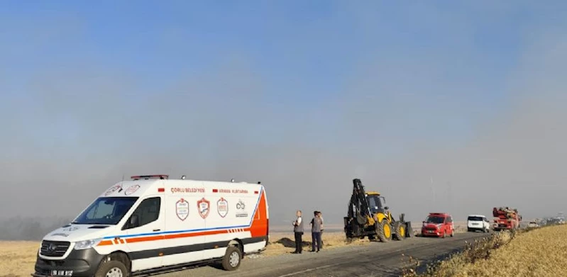 Çorlu Belediyesinden Silivri´deki Orman Yangınına Acil Destek