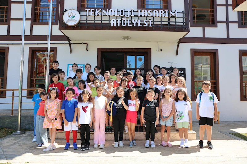 TATİLİ EĞLENCEYE DÖNÜŞTÜREN YAZ OKULU BAŞLADI