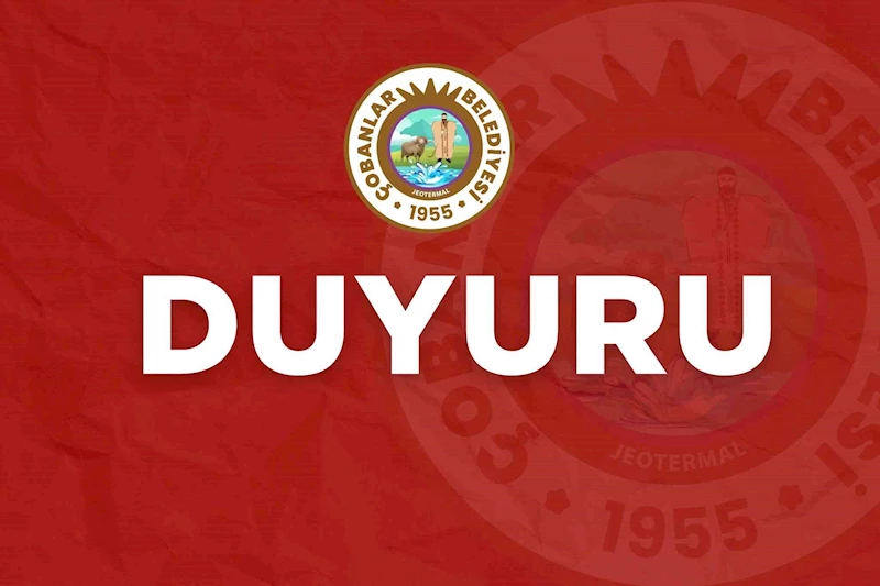 Afyonkarahisar Orman İşletme Müdürlüğünden Duyuru;