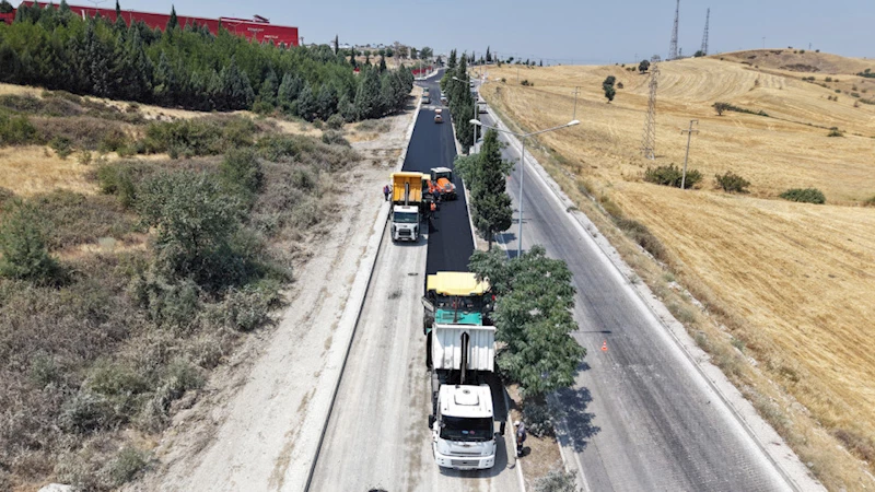 OSB – Kavlaklı – Kazım Karabekir Hattında Asfalt Çalışması Etaplar Halinde Sürüyor