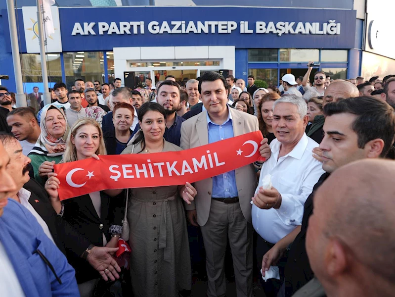 BAŞKAN YILMAZ’A COŞKULU KARŞILAMA