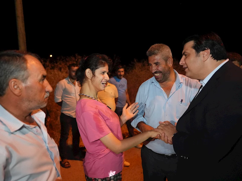 BAŞKAN YILMAZ’DAN KÖKSALAN MAHALLESİ’NE ZİYARET