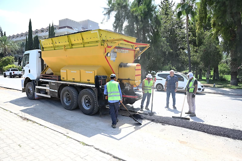 Kemer’de altyapı çalışmaları sürüyor