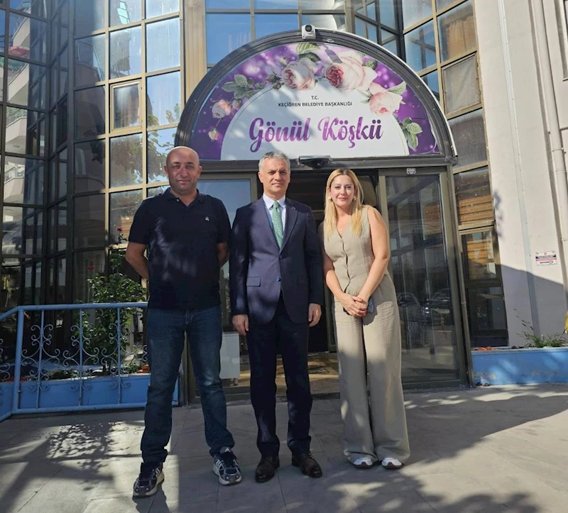 BAŞKANIMIZ KEÇİÖREN BELEDİYESİ BÜNYESİNDEKİ HUZUR EVİNİ ZİYARET ETTİ