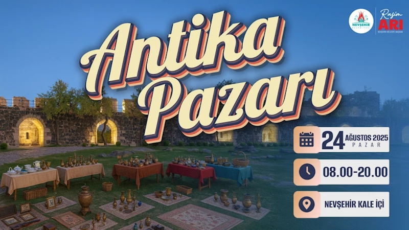 Nevşehir Kalesi, Antika Pazarına Ev Sahipliği Yapacak