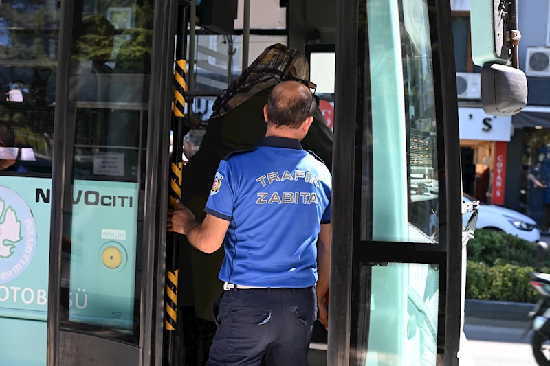 Büyükşehir Toplu Ulaşımda Denetimlerini Sürdürüyor