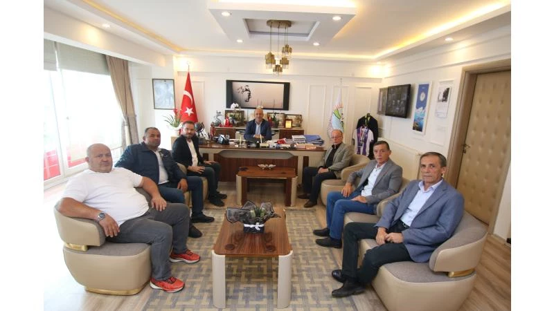 BELEDİYE BAŞKANLIĞIMIZA ZİYARET
