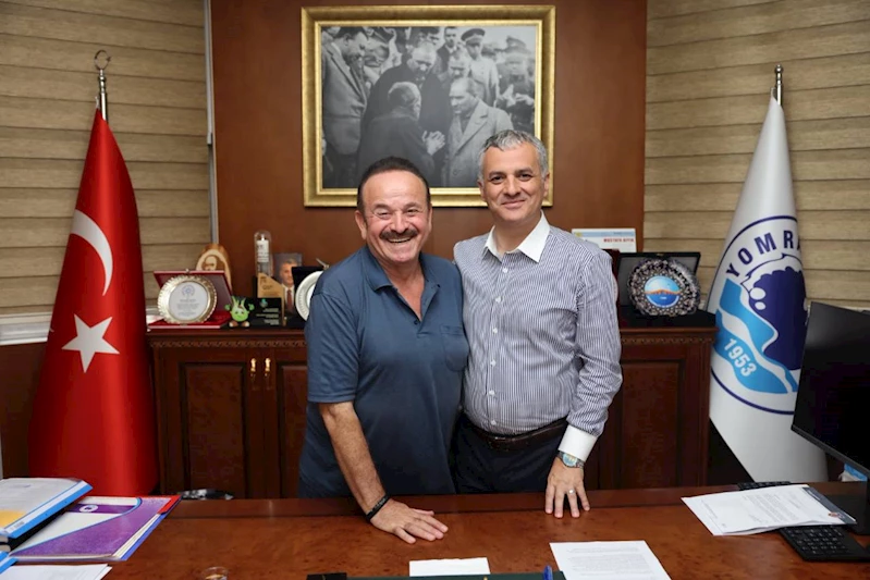 SANATÇIMIZ MEHMET AKYILDIZ BAŞKANIMIZI MAKAMINDA ZİYARET ETTİ