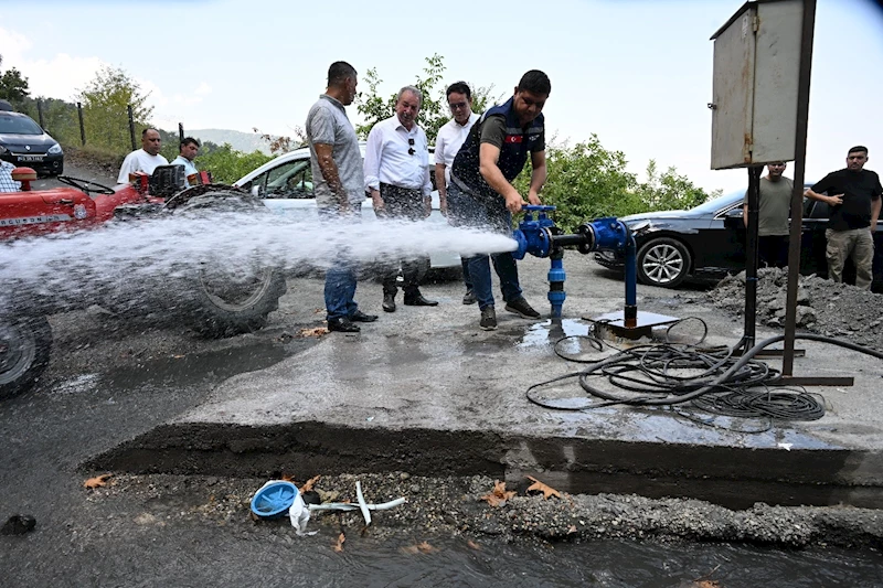 Bahçecik’te Taşıma Su Çilesi Bitti