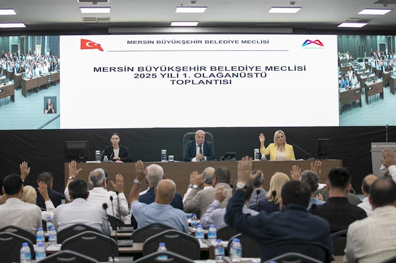 Mersin Büyükşehir Belediye Meclisi’nin 1. Olağanüstü Meclis Toplantısı İle Meski’nin Ağustos Ayı Olağanüstü Genel Kurul Toplantısı Gerçekleştirildi