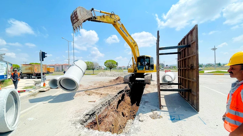 AKSARAY BELEDİYESİ, ALTYAPI ÇALIŞMALARINA DEVAM EDİYOR