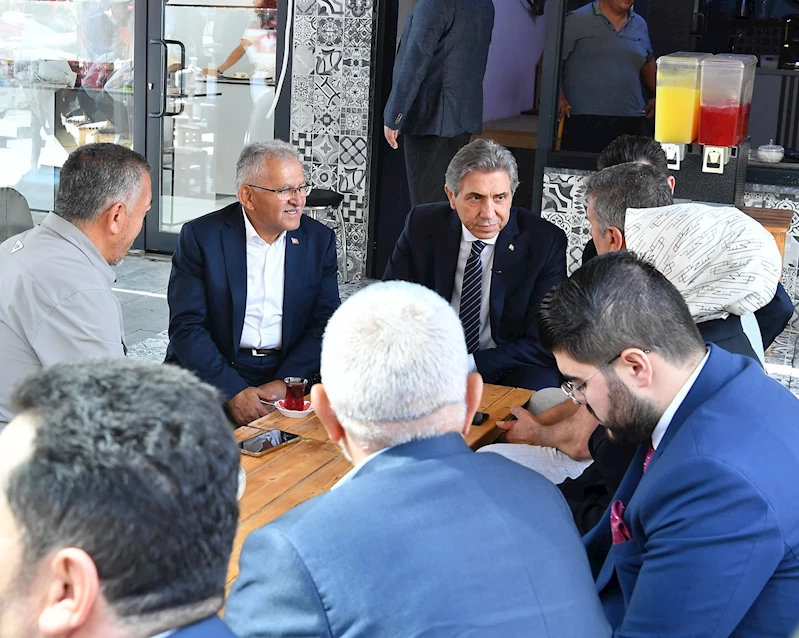 Başkan Büyükkılıç ve AK Parti Genel Başkan Yardımcısı Demir’den Esnaf Ziyaretleri