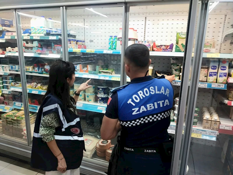 TOROSLAR ZABITASI GIDA GÜVENLİĞİ İÇİN SAHADA