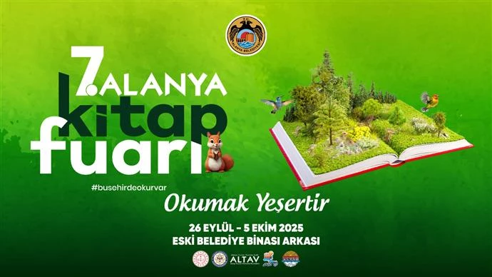 ALANYA KİTAP FUARI 26 EYLÜL’DE KAPILARINI 7. KEZ AÇIYOR
