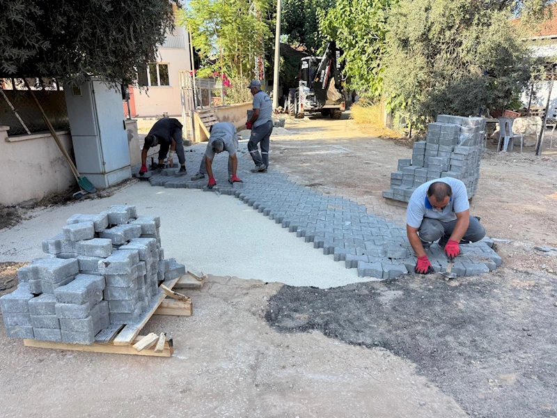 Kemer’de altyapı çalışmaları
